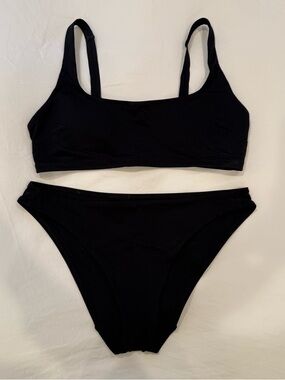 Everlane Black Bikini Set